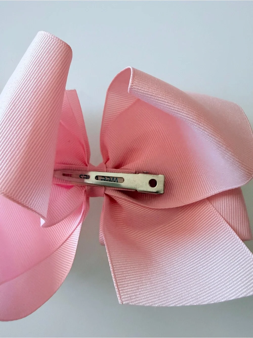 Wee Ones Ribbon Hair Bows - Pink, Hot Pink & Black 3pcs